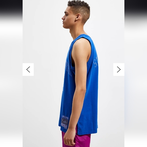 NWT Mitchell & Ness Washed Out Swingman New York Knicks John Starks Jersey Small - Picture 3 of 10